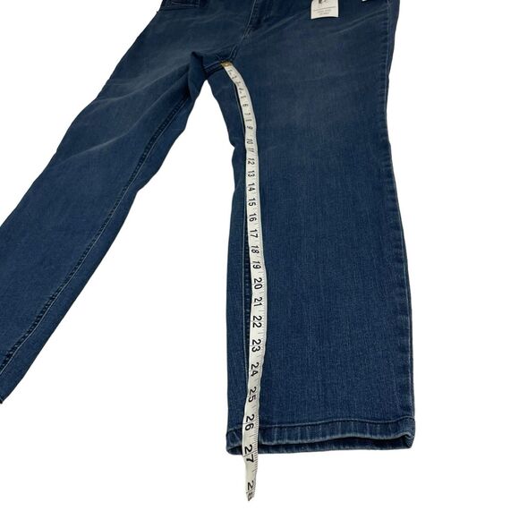 Womens True Craft High Rise Skinny Jeans NWT Plus Sz 18W Dark Wash - Picture 5 of 9